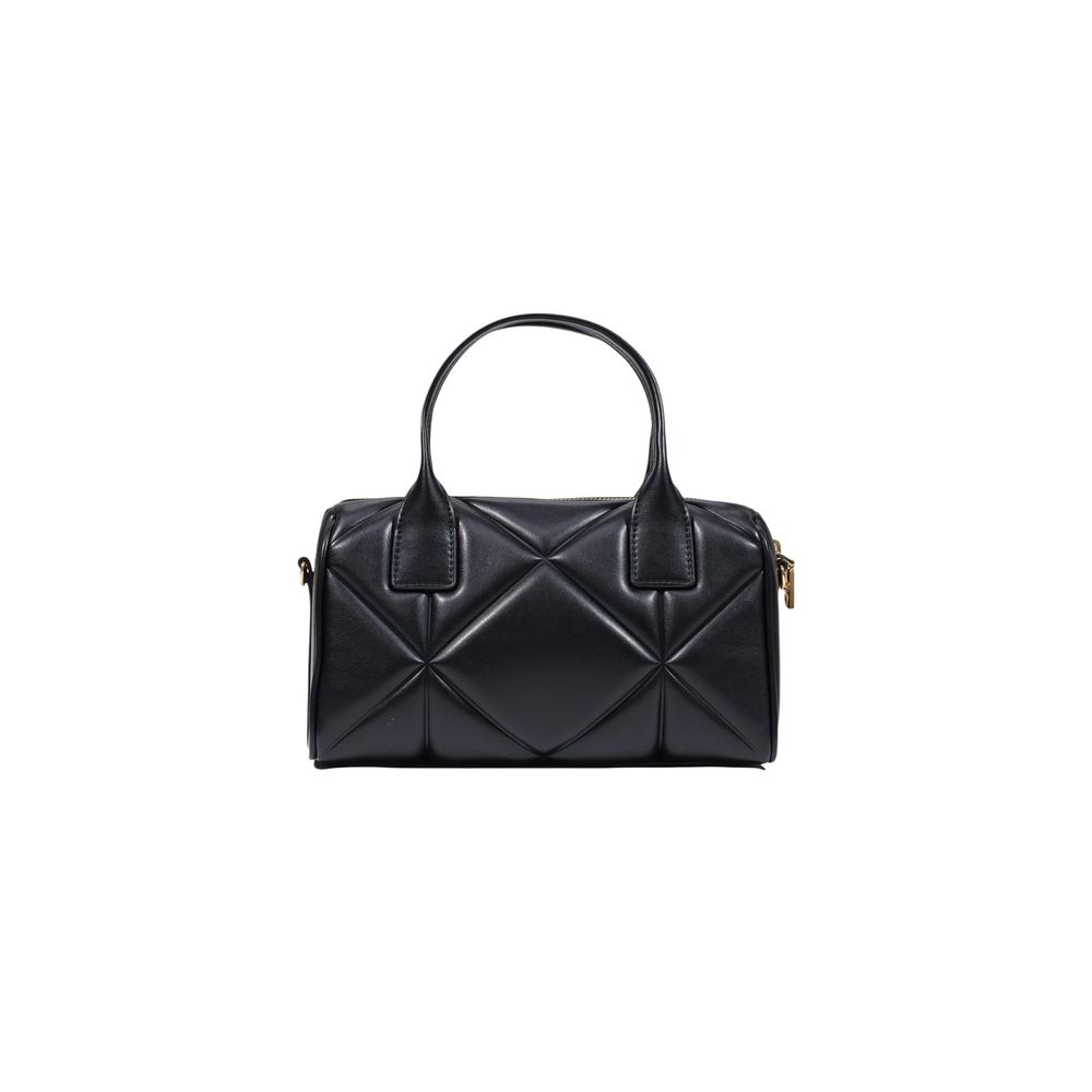 Schwarze Handtasche aus Polyethylen