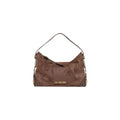 Braune Handtasche aus Polyester