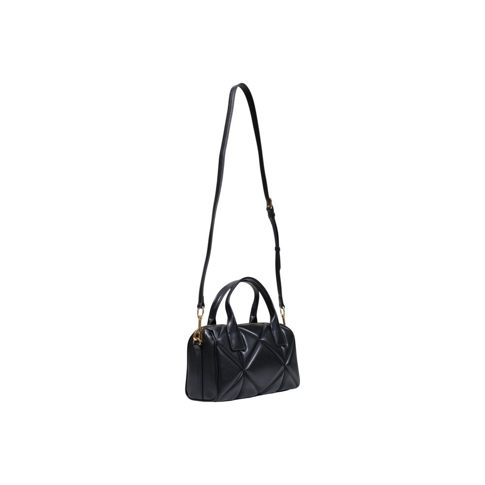 Schwarze Handtasche aus Polyethylen