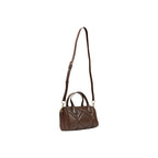 Braune Handtasche aus Polyethylen