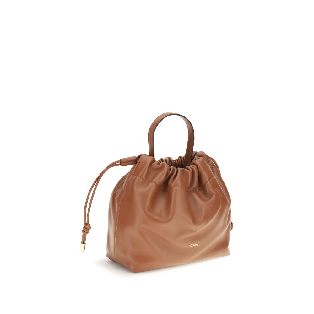 Braune Lammleder Schultertasche Ovis Aries Aries