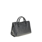 Graue Lammleder Schultertasche Ovis Aries Aries