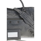 Graue Lammleder Schultertasche Ovis Aries Aries