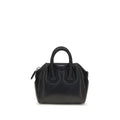 Schwarze Lammleder Schultertasche Ovis Aries Aries