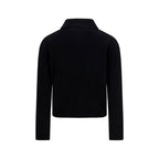 Schwarzer Pullover aus Kaschmir
