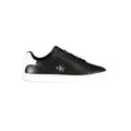 Schwarzer Damen-Sneaker aus Polyurethan