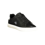 Schwarzer Damen-Sneaker aus Polyurethan