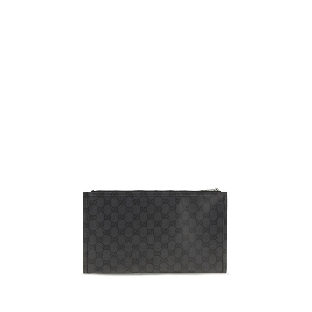 Schwarze Stoffhandtasche