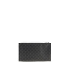 Schwarze Stoffhandtasche