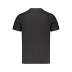 Schwarzes Baumwoll-T-Shirt für Herren