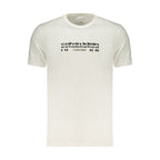 Weißes Herren-T-Shirt aus Baumwolle