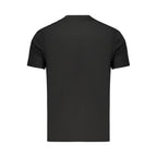 Schwarzes Baumwoll-T-Shirt für Herren