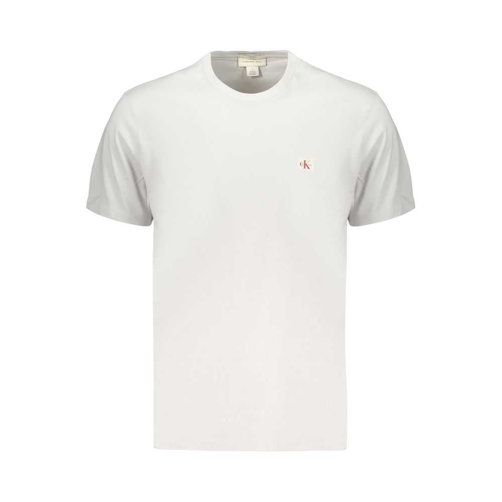 Graues Baumwoll-T-Shirt für Herren