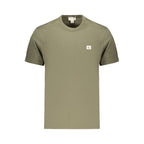 Grünes Baumwoll-T-Shirt für Herren