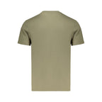 Grünes Baumwoll-T-Shirt für Herren