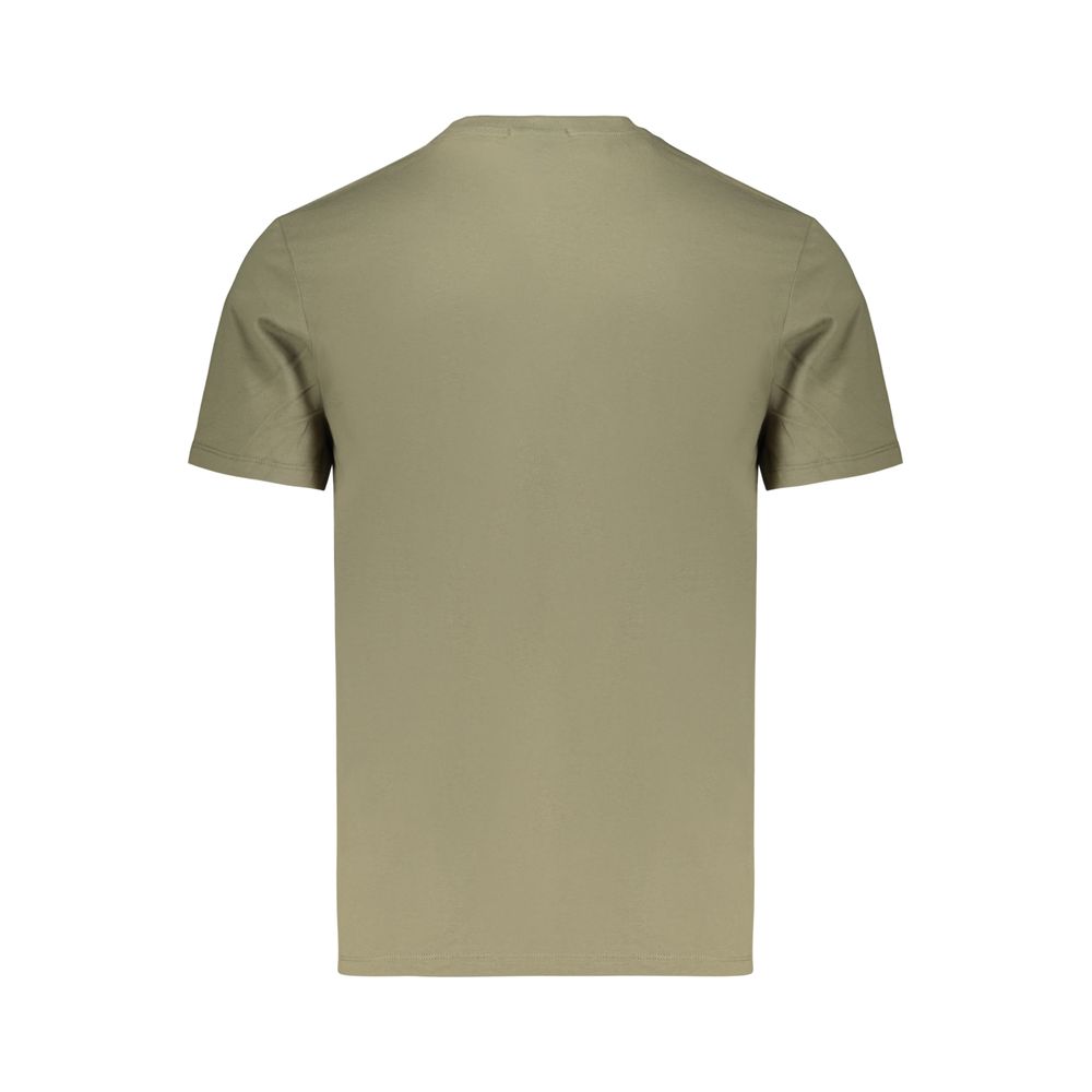 Grünes Baumwoll-T-Shirt für Herren