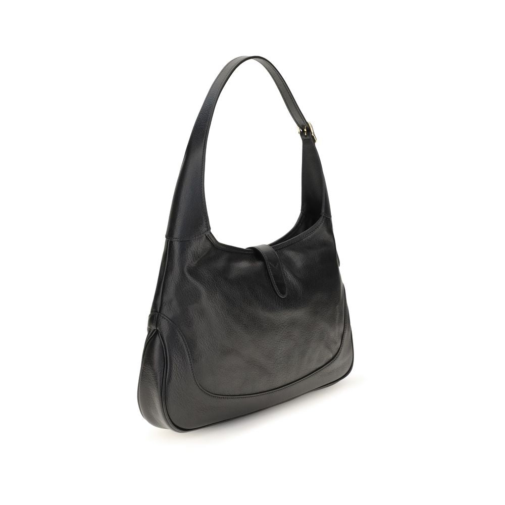 Schwarze Kalbsleder Bos Taurus Handtasche