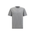 Graues Baumwoll-T-Shirt