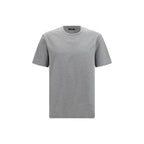 Graues Baumwoll-T-Shirt