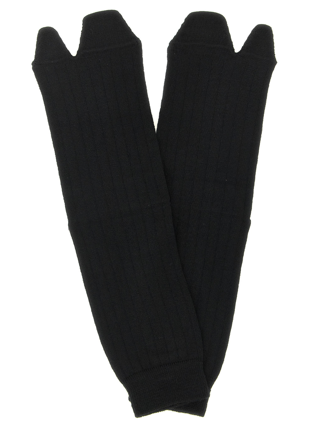 Schwarze Wollsocken