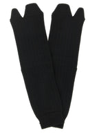 Schwarze Wollsocken