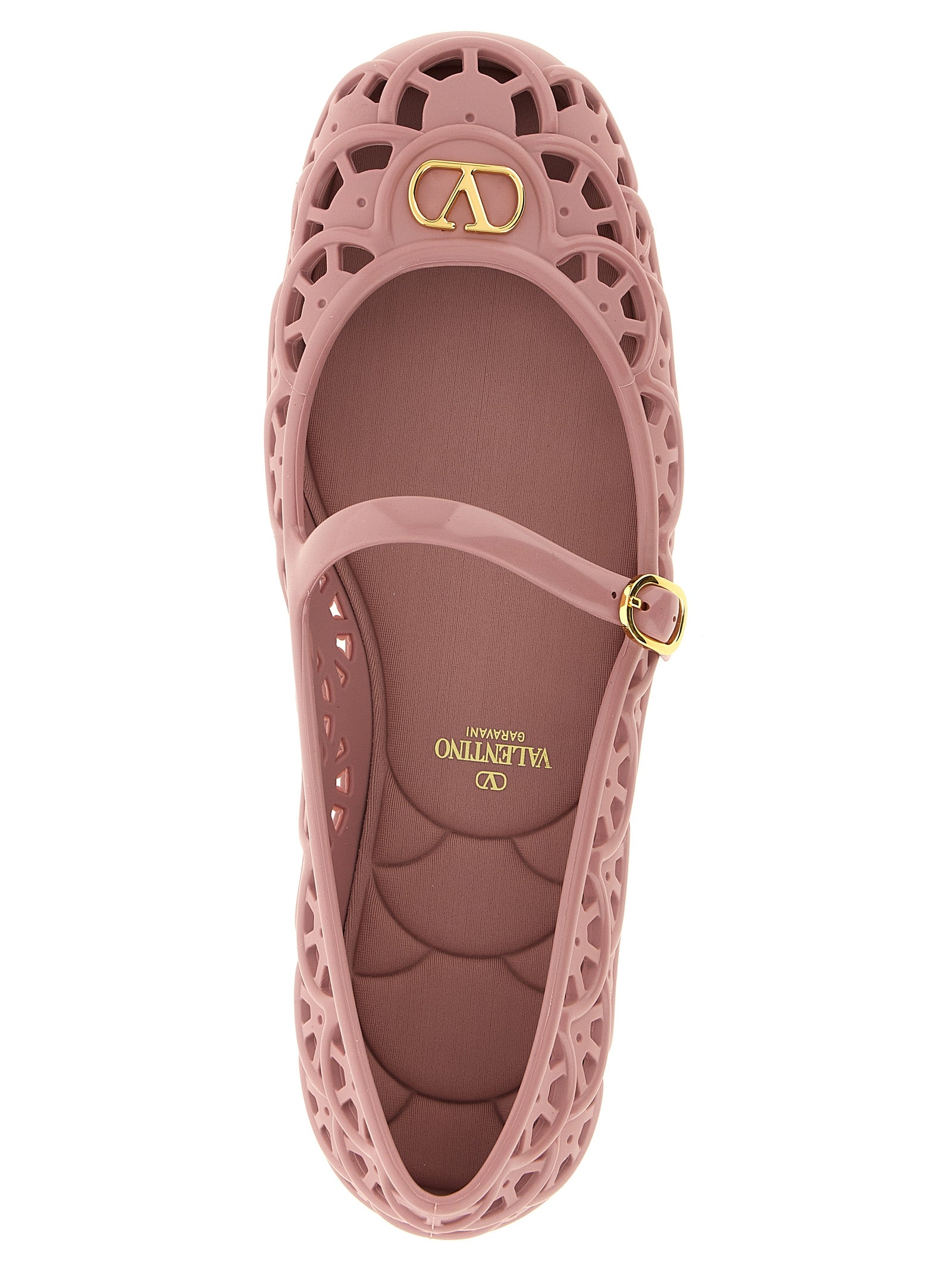 Mehrfarbige Ballerinas aus Polyvinyl Valentino Garavani