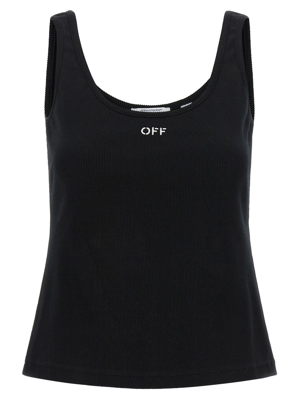Schwarze Baumwoll-Tanktops
