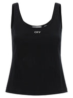 Schwarze Baumwoll-Tanktops