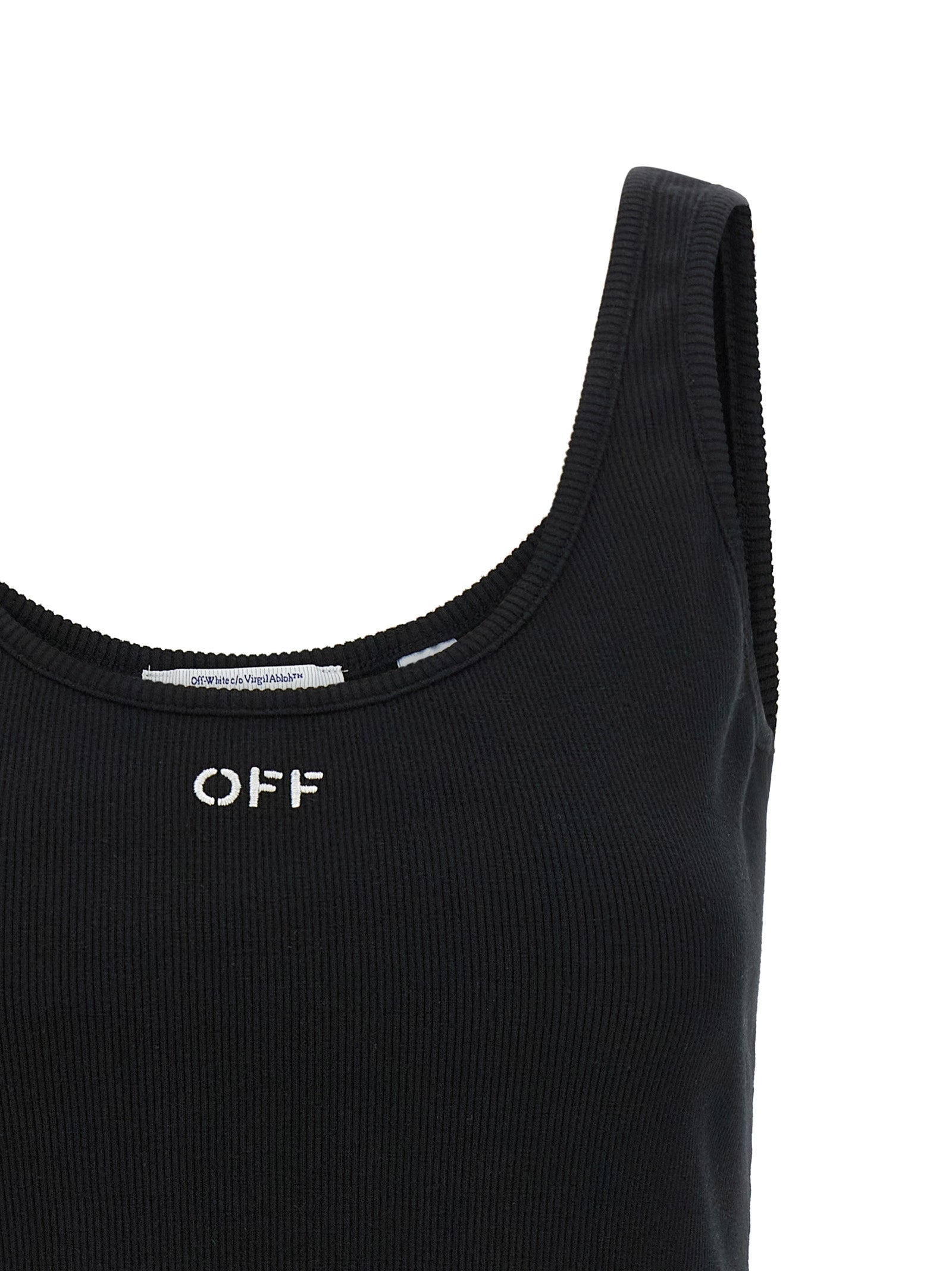 Schwarze Baumwoll-Tanktops