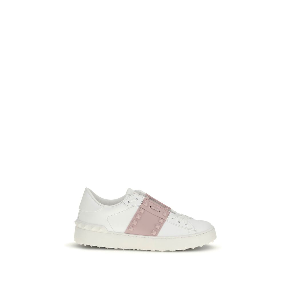Weiße Low-Top-Sneaker aus Kalbsleder Bos Taurus