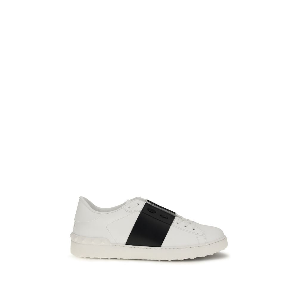 Sneakers aus blauem Kalbsleder Bos Taurus, Low-Top