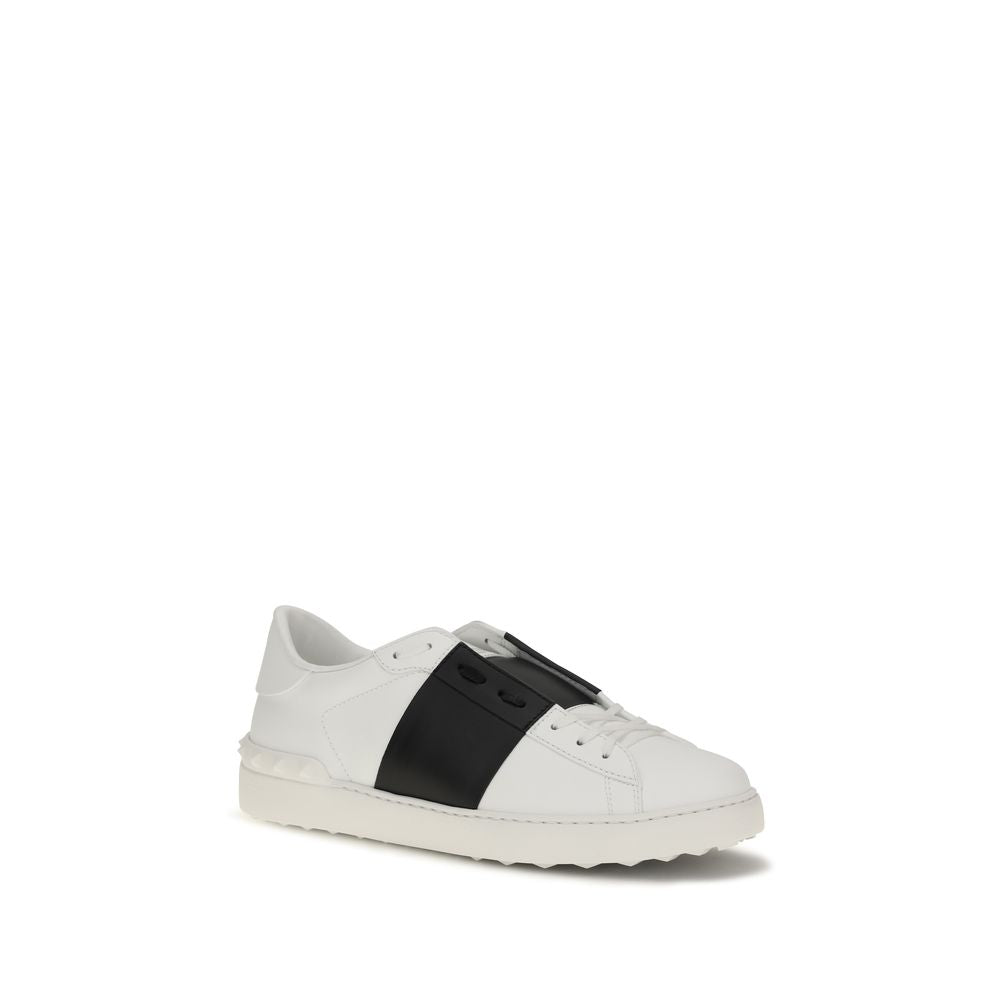 Sneakers aus blauem Kalbsleder Bos Taurus, Low-Top