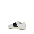 Sneakers aus blauem Kalbsleder Bos Taurus, Low-Top