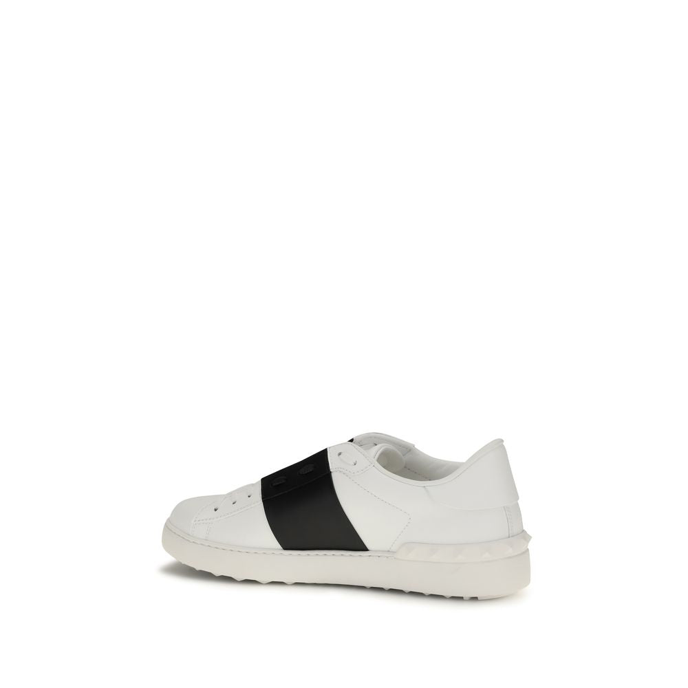 Sneakers aus blauem Kalbsleder Bos Taurus, Low-Top