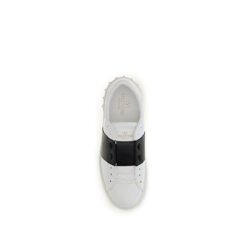 Sneakers aus blauem Kalbsleder Bos Taurus, Low-Top