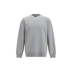Grauer Baumwollpullover