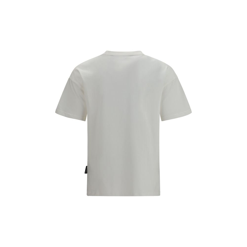 Weißes Baumwoll-T-Shirt