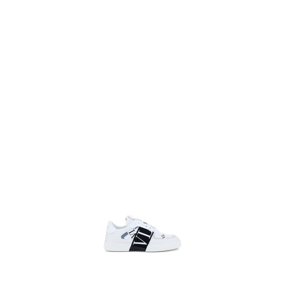Weiße Kalbsleder Bos Taurus Athletic Sneaker