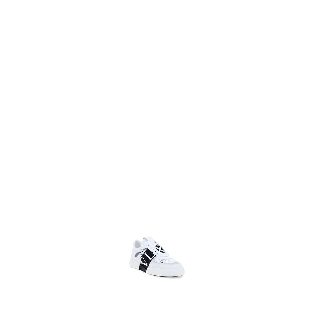 Weiße Kalbsleder Bos Taurus Athletic Sneaker