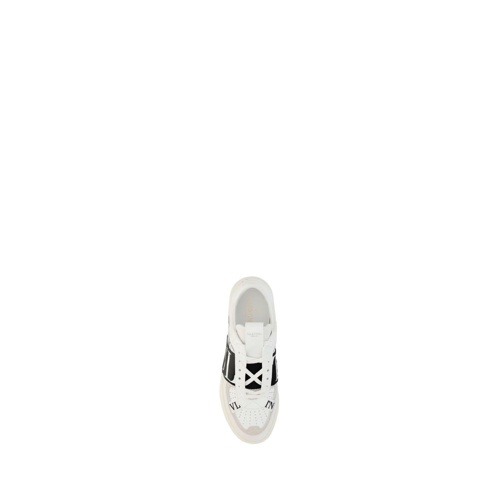Weiße Kalbsleder Bos Taurus Athletic Sneaker