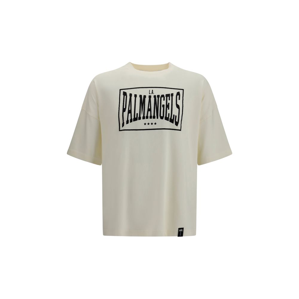 Beiges Baumwoll-T-Shirt