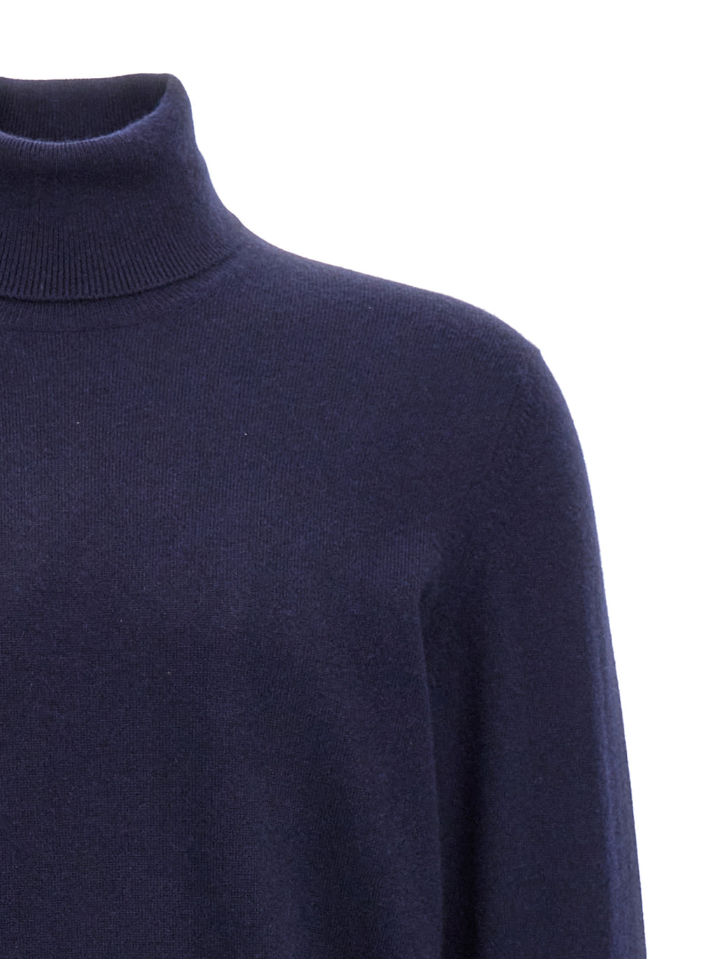 Blauer Kaschmir-Cardigan