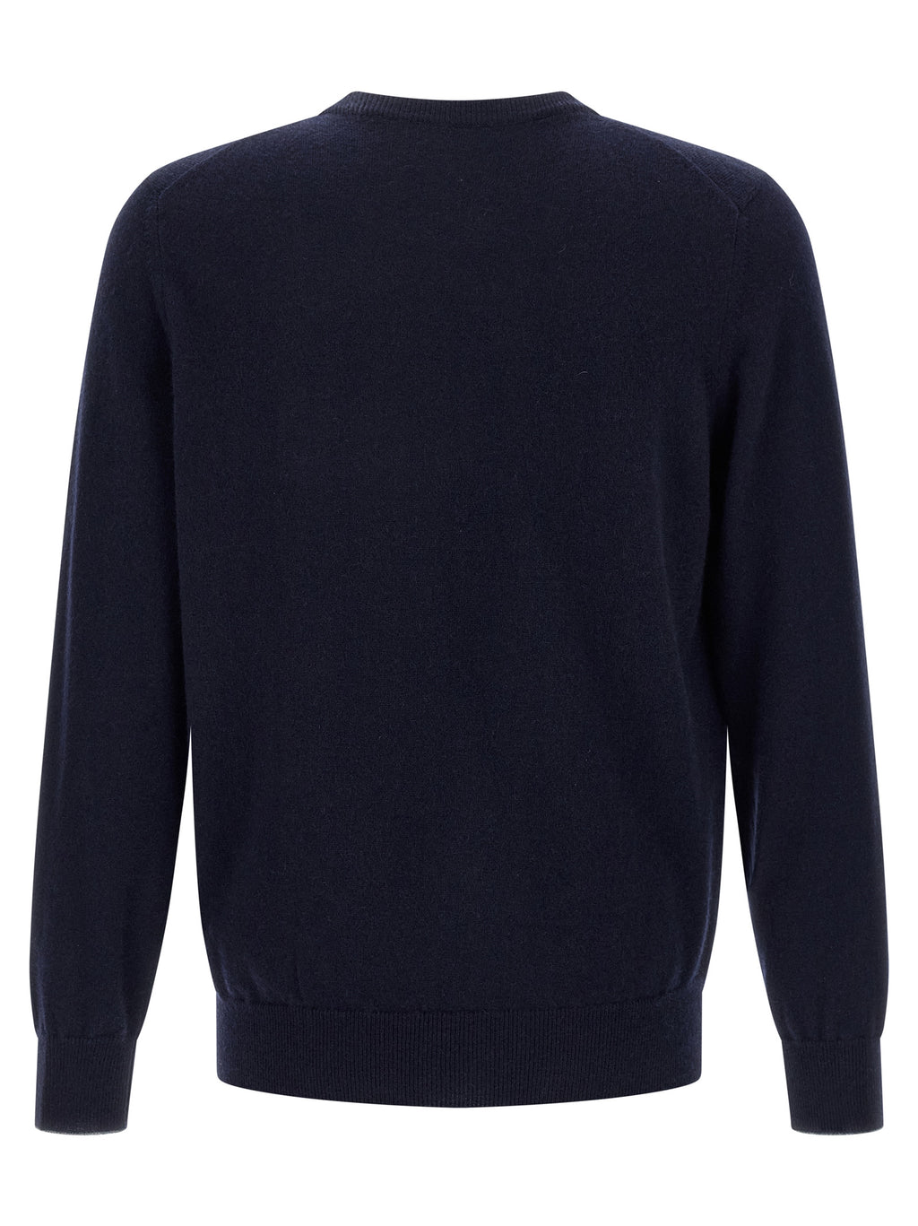 Blauer Kaschmir-Cardigan