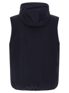 Blaue Ärmellose Jacke aus Polyamid