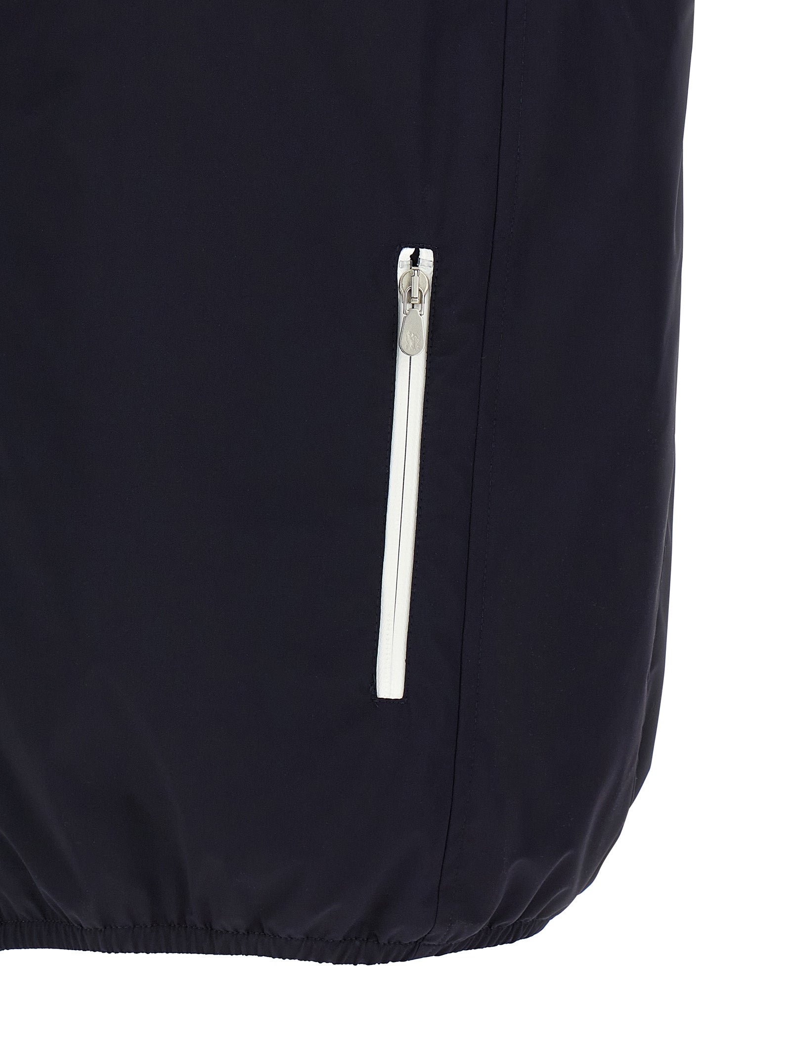 Blaue Ärmellose Jacke aus Polyamid