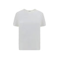 Weißes Baumwoll-T-Shirt