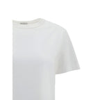 Weißes Baumwoll-T-Shirt