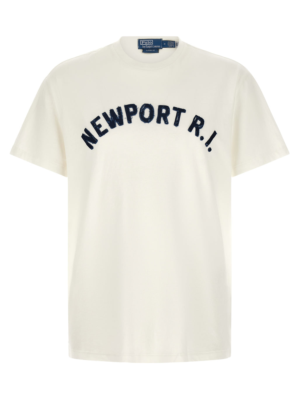 Blaues Baumwoll-T-Shirt