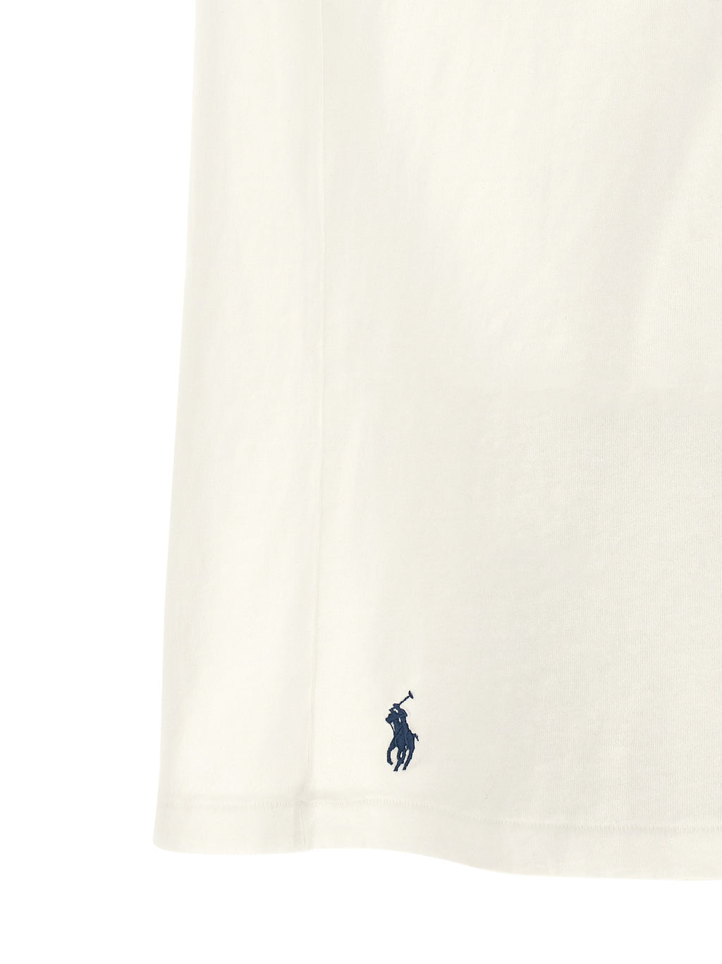 Blaues Baumwoll-T-Shirt