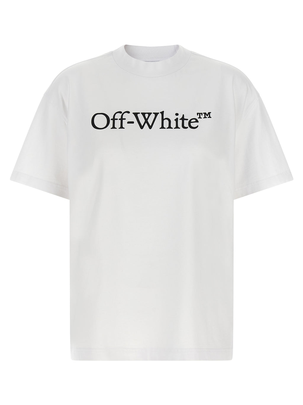 Weißes Baumwoll-T-Shirt